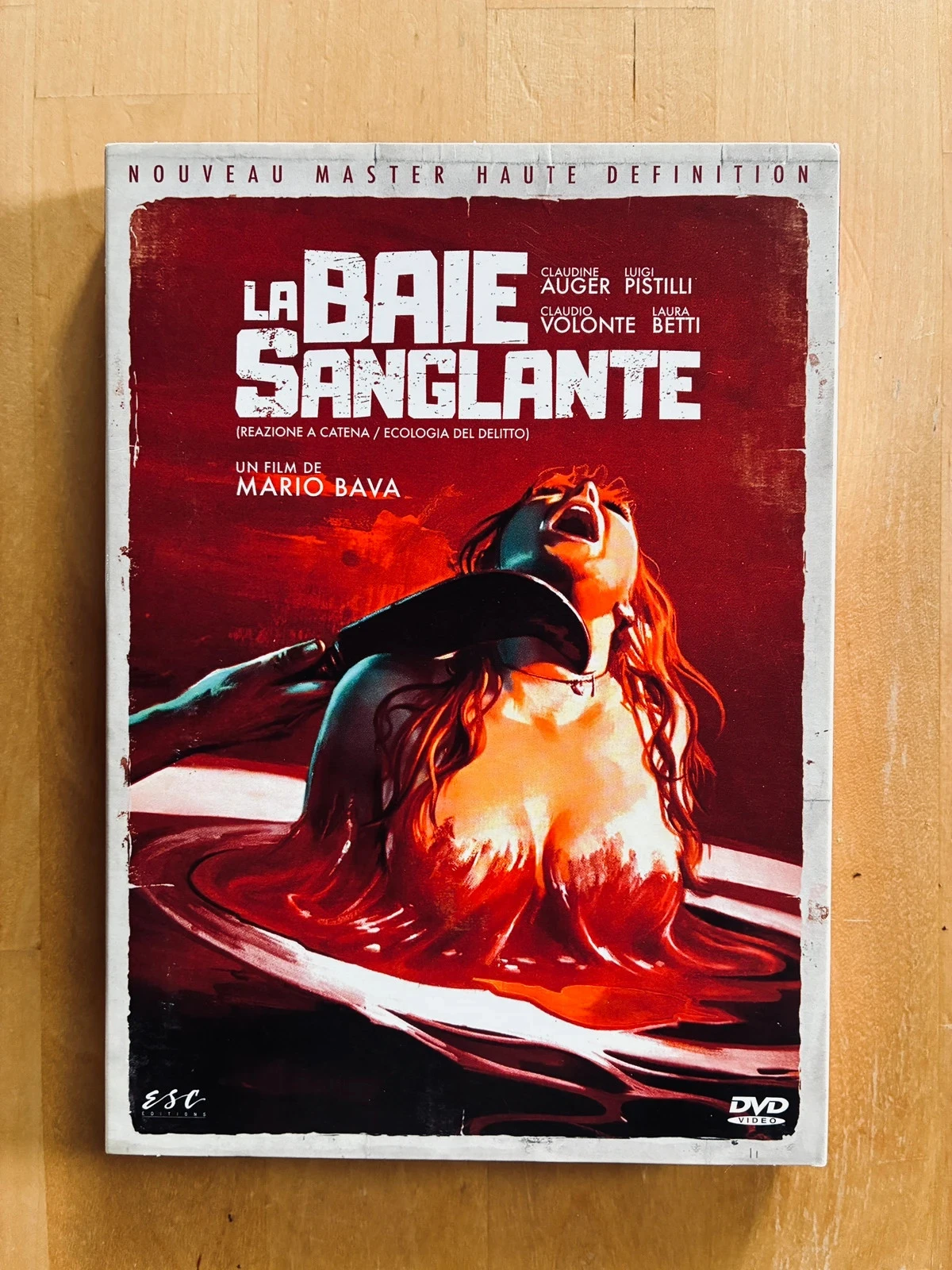 DVD La Baie Sanglante de Mario Bava édition ESC.